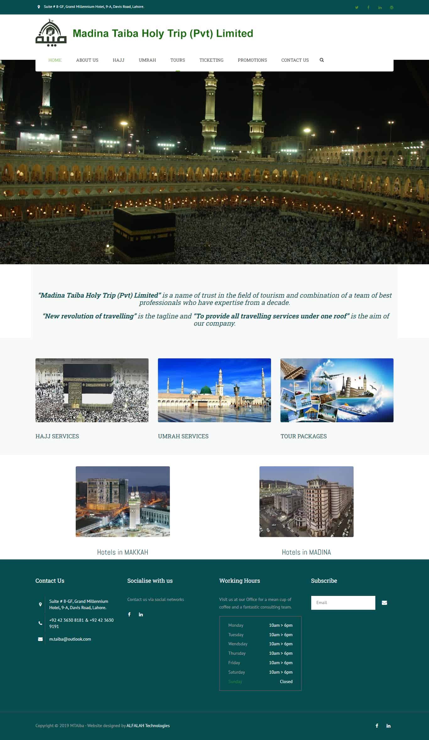 makkah madina website
