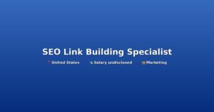 Link Building Specialist