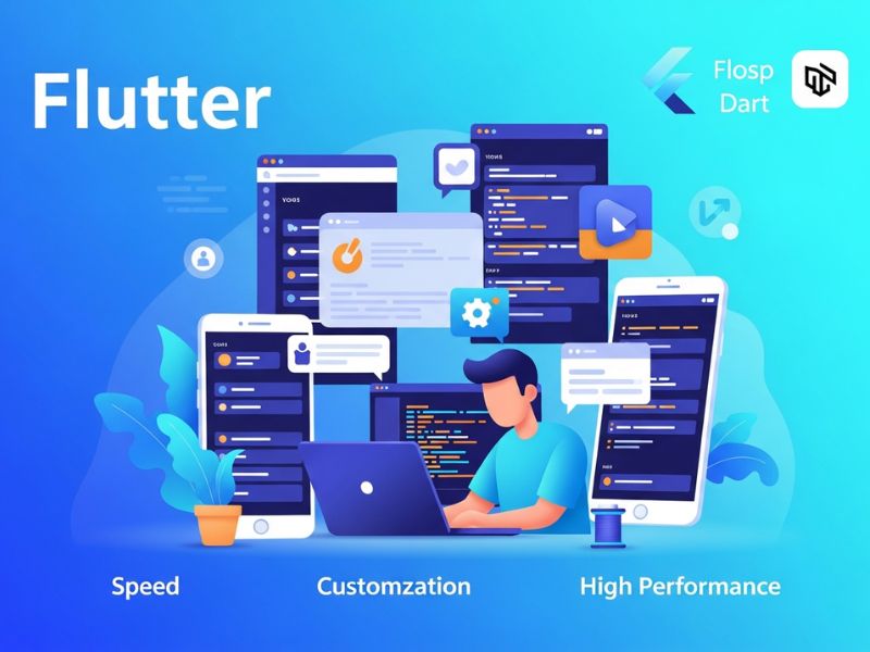 flutter mobile app development framework