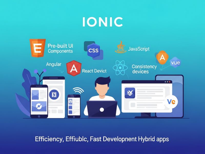 ionic mobile app development framework