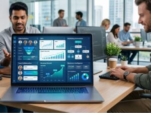 Growth Navigate Startup Tools dashboard showing CRM, analytics, automation, SEO, and startup growth management solutions in 2026