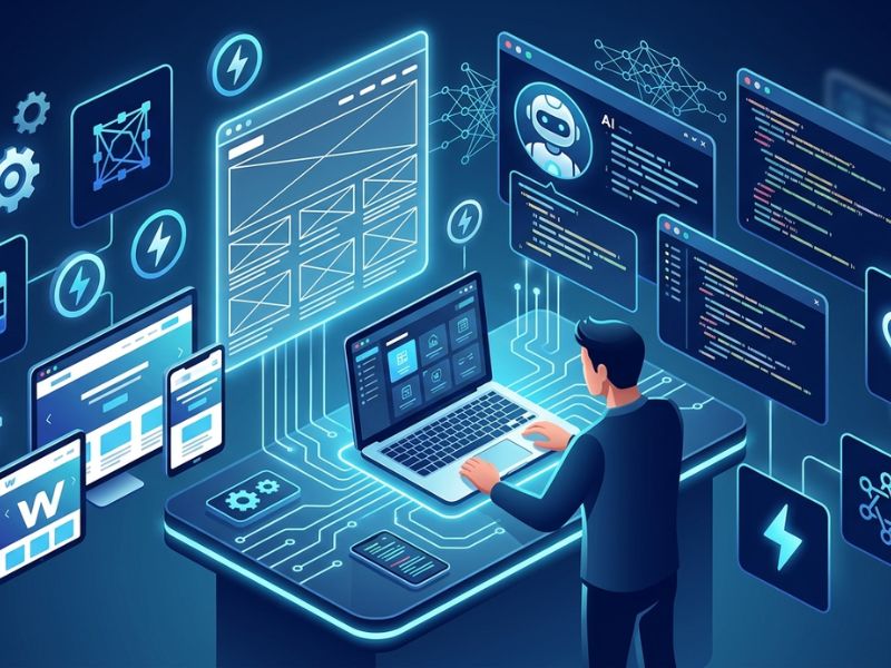Best AI vibe coding tools for website development including AI website builders and coding assistants in 2026