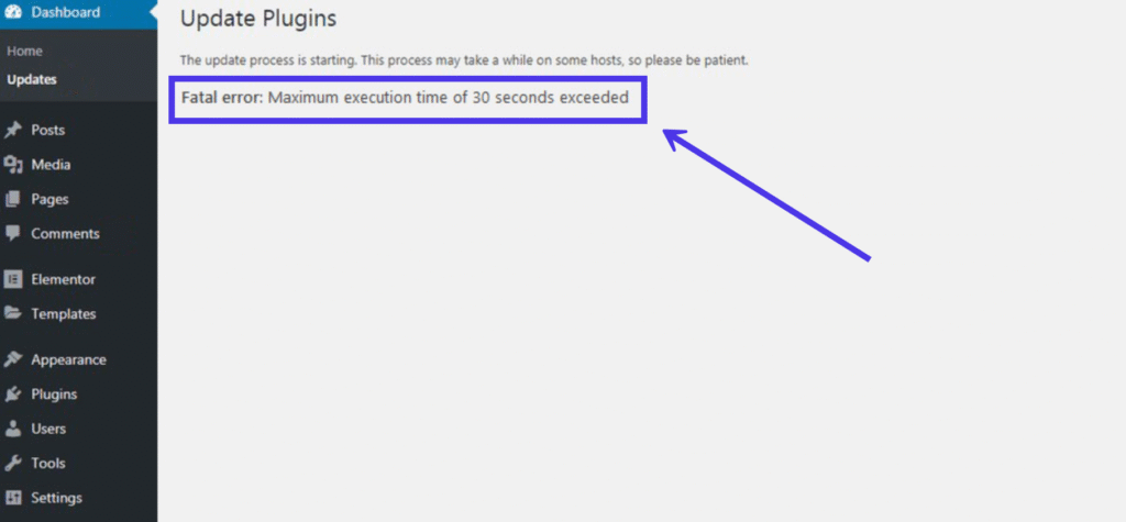 Memory Exhausted or Maximum Execution Time Exceeded