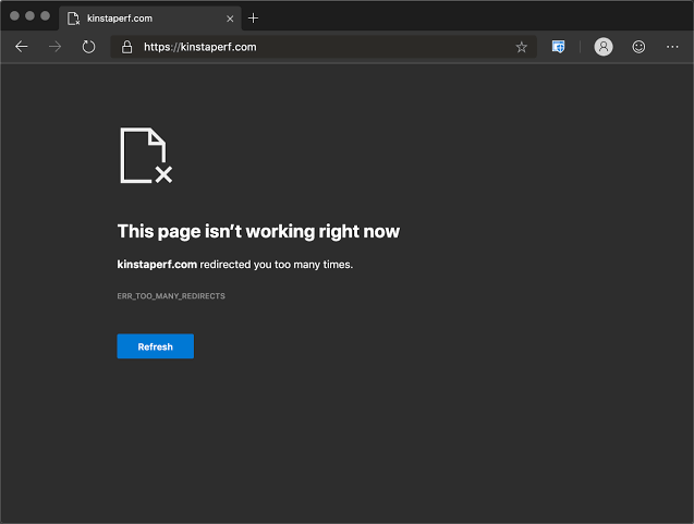 Too Many Redirects or a Login Redirect Loop