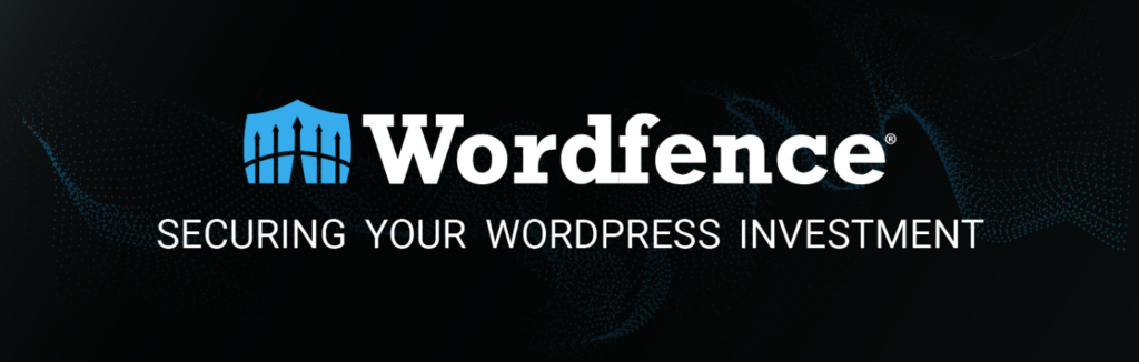 Wordfence security dashboard showing firewall and malware scan status